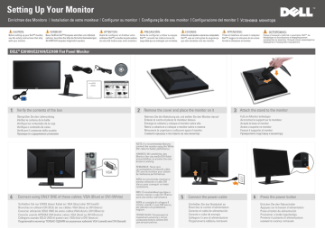 Dell E2010H User's Manual | Manualzz