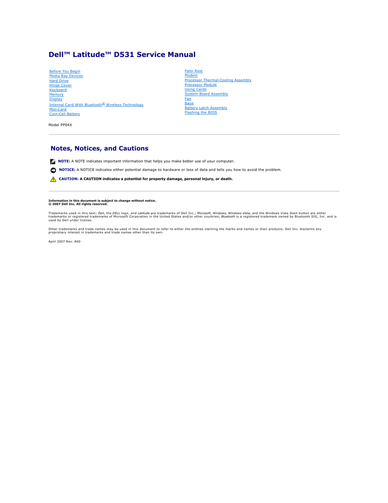 dell model pp04x repair manual dell model pp04x repair manual