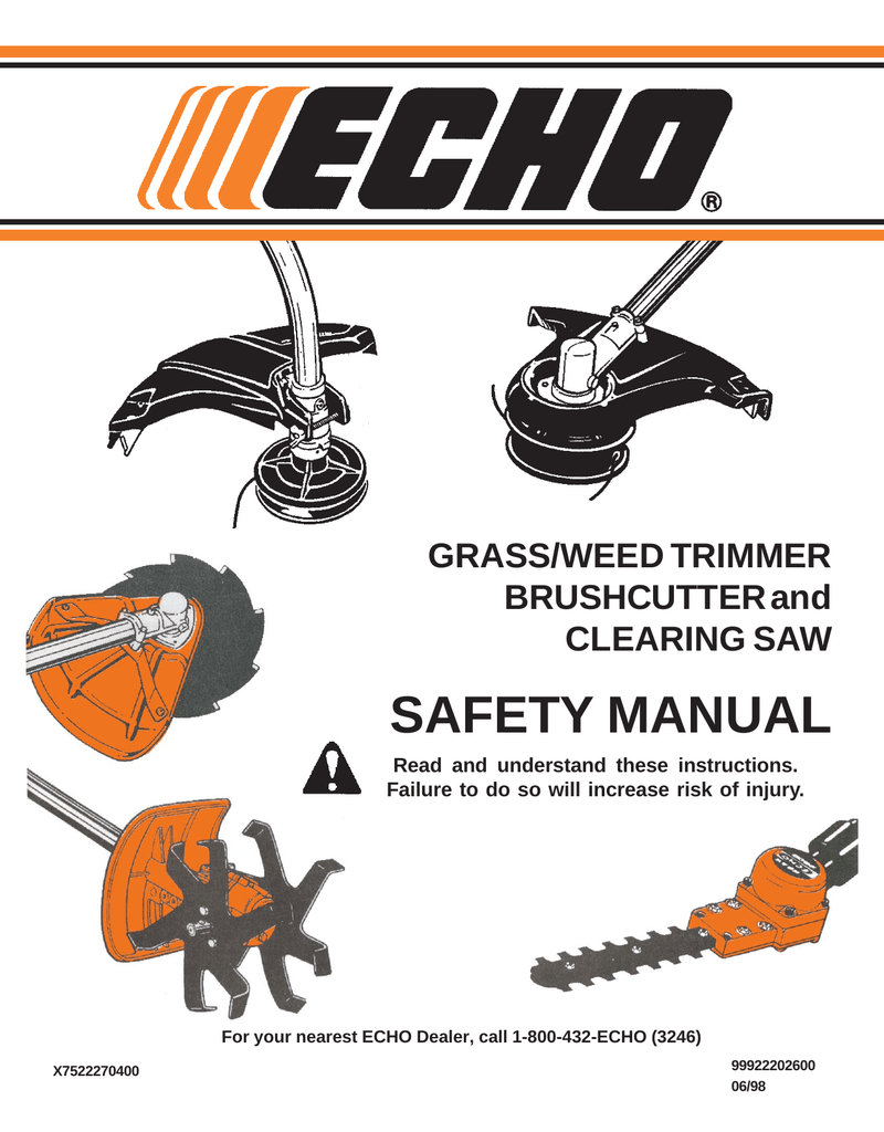 Echo Srm 266 Manual