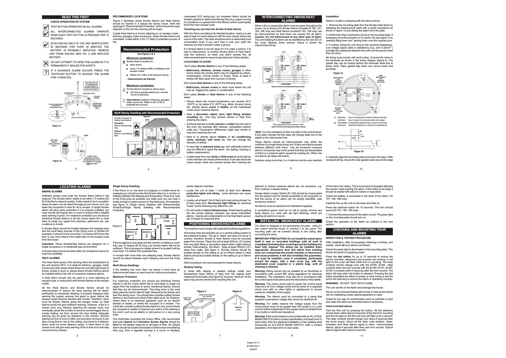 Ei184 Low Voltage Heat Alarm • EI Electronics