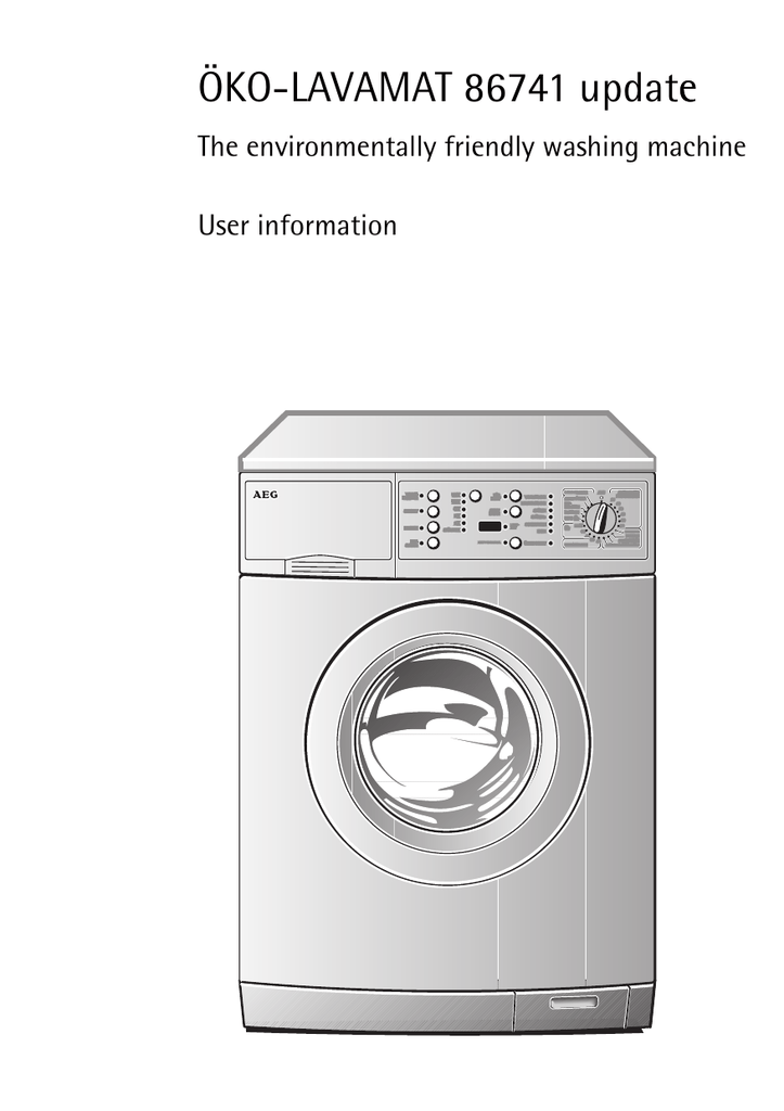 Electrolux 86741 User's Manual