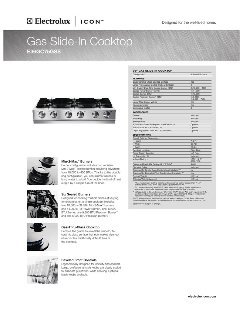 Electrolux E36gc75gss User S Manual Manualzz