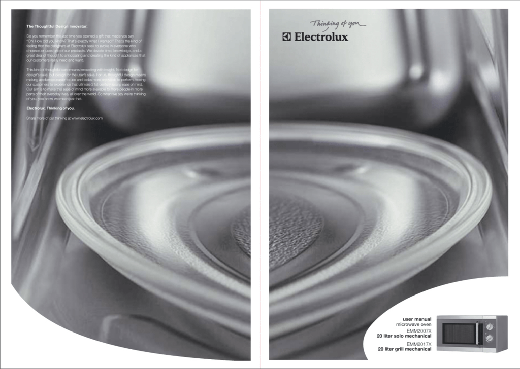 electrolux microwave oven emm2017x