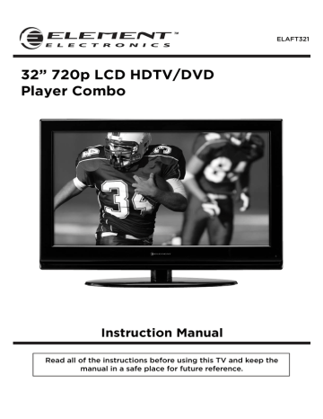 Element 720p Instruction manual | Manualzz