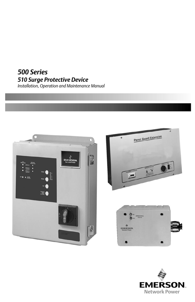 Emerson 510 Surge Protective Device (formerly Liebert ACV LM LPGE