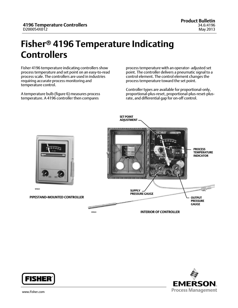 emerson temperature control