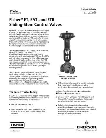 Emerson Fisher Easy E Et Data Sheet Manualzz