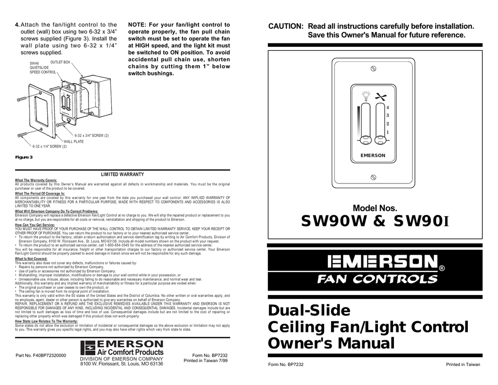 Emerson Ceiling Fan Wiring Diagram from s1.manualzz.com