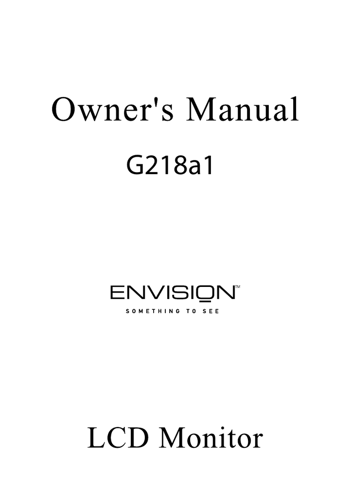 envision g218a1