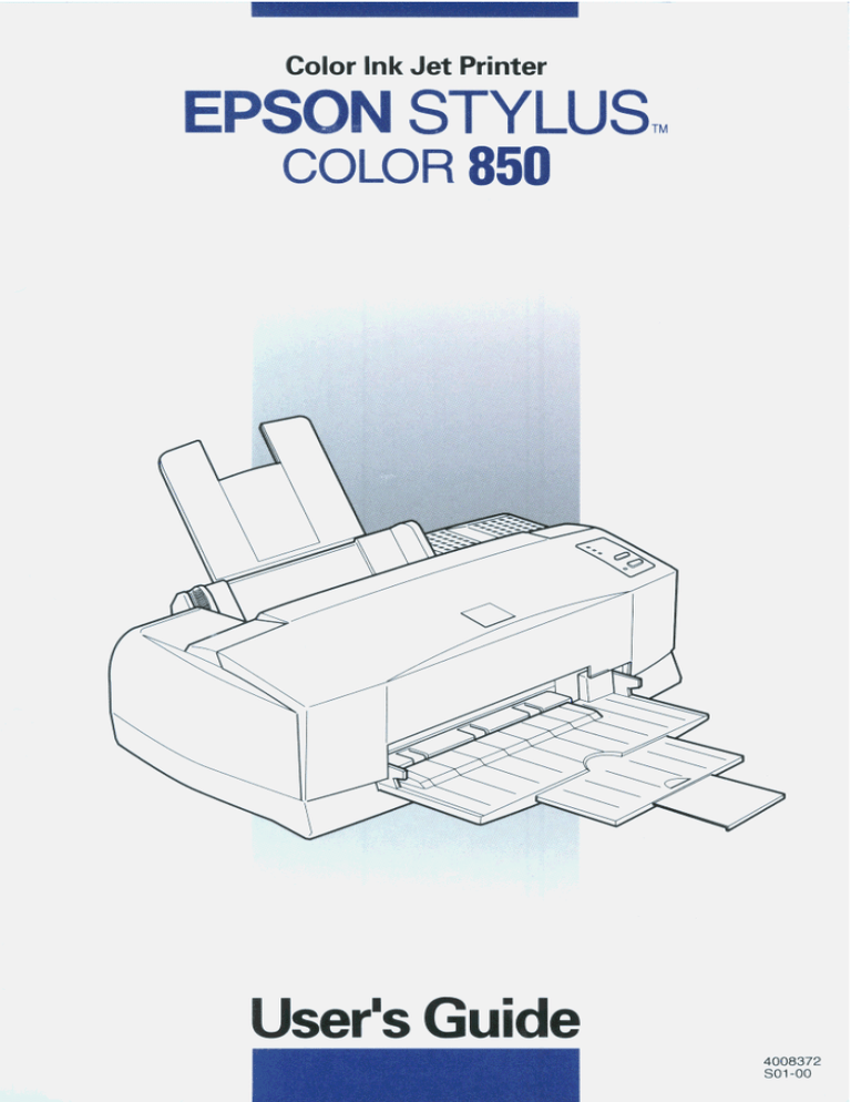 epson printer 850