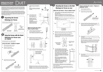 Epson Duet Ultra Portable Projector Screen Start Here Guide Manualzz