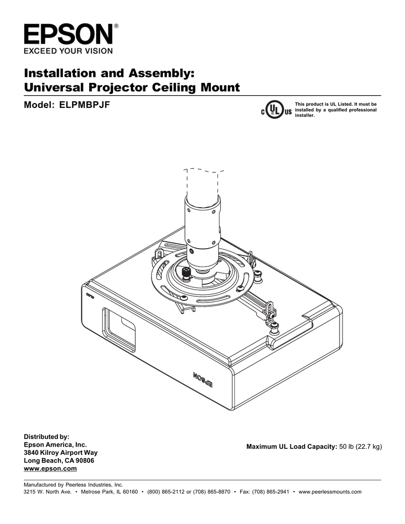 Epson Elpmbpjf User S Manual Manualzz Com