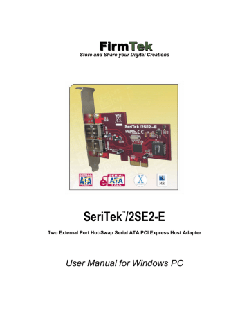 FirmTek 2SE2-E User's Manual | Manualzz
