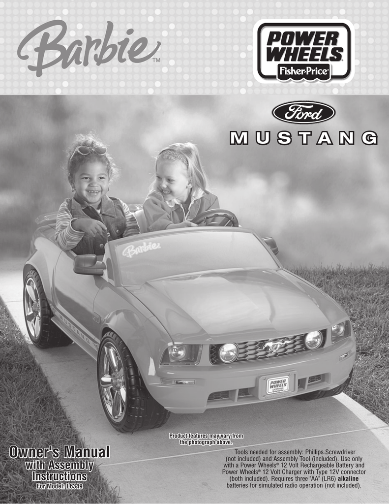 Power Wheels P8812 Barbie Mustang Right Wheel Genuine for sale online 
