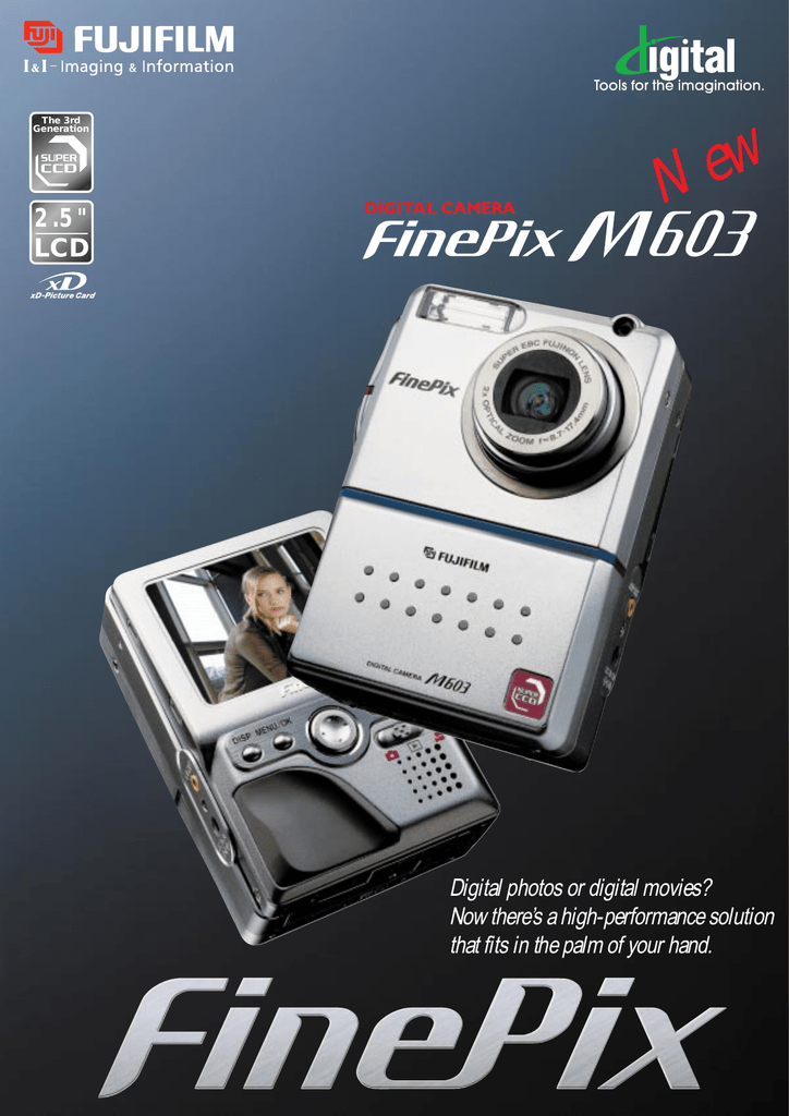 Fujifilm FinePix M603 User's Manual | Manualzz