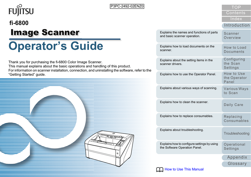Fujitsu Fi 6800 User S Manual Manualzz
