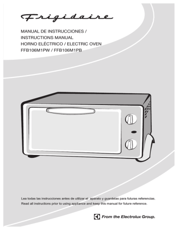 GE FFB106M1PW User's Manual | Manualzz