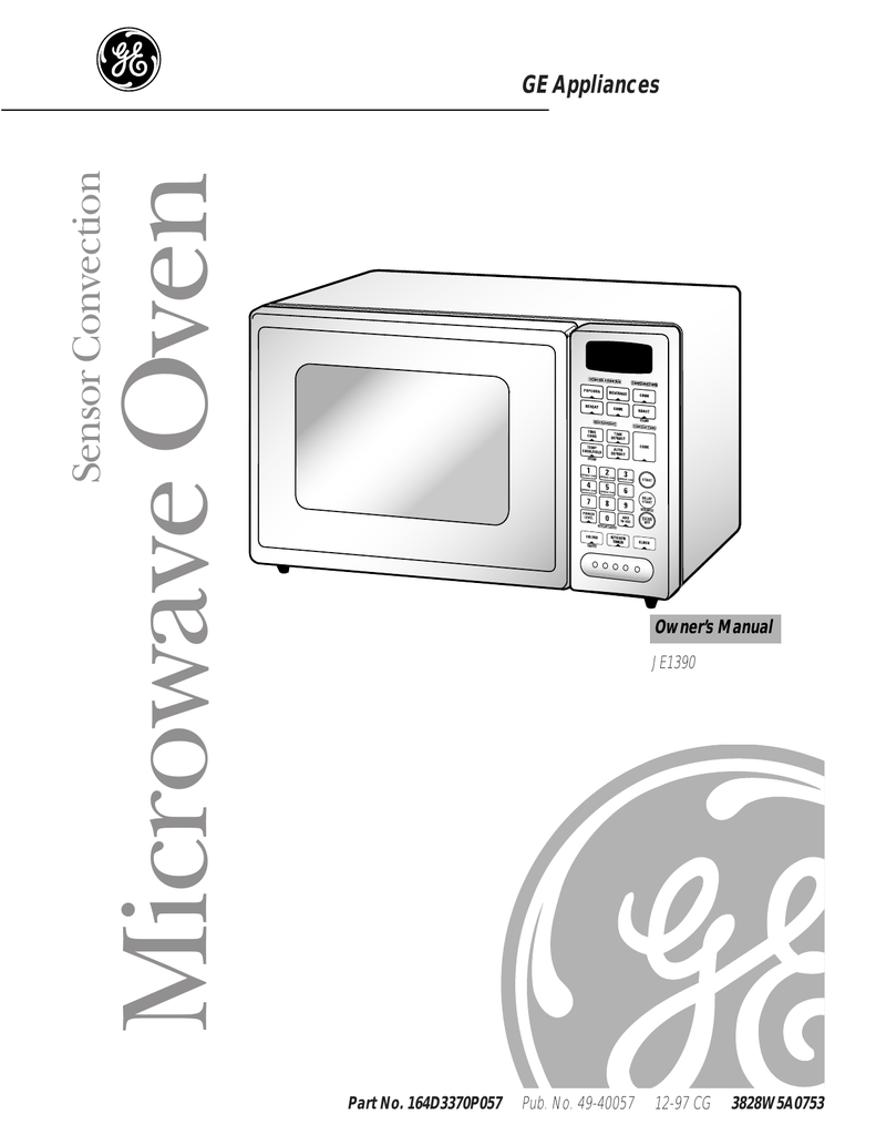 Ge Je1390 User S Manual Manualzz Ge Je1390 User S Manual Manualzz