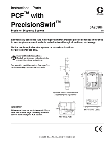 Graco 3A2098H PCF User's Manual | Manualzz