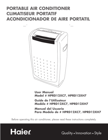 Haier Hprd12xc7 Hprd12xh7 User Manual Manualzz