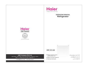 37++ Haier refrigerator manual pdf info