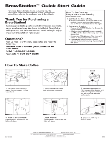 User manual Hamilton Beach BrewStation 47665 (English - 28 pages)