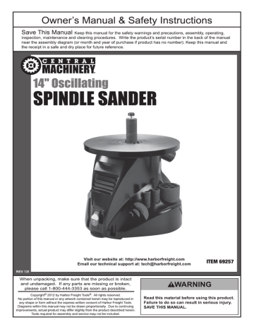 harbor freight drum sander