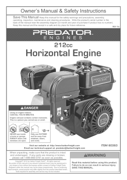 Predator Engines Pacific Hydrostar 212cc Gasoline Powered Clear Water ...