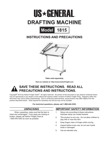 Drafting machine | 3D model