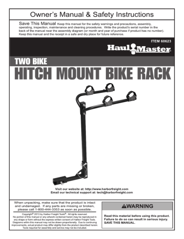 harbor freight bike hitch