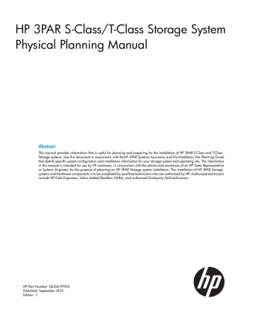 HP 3PAR Reference Guide | Manualzz