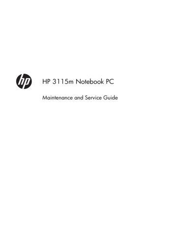 HP 3115m Maintenance and Service Guide | Manualzz