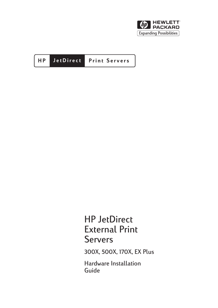 setup hp jetdirect 170x setup hp jetdirect 170x