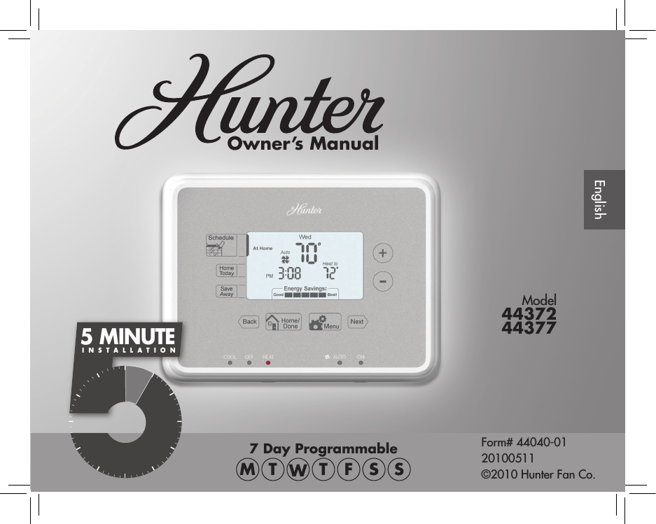 Hunter Thermostat Wiring Diagram - 88 Wiring Diagram