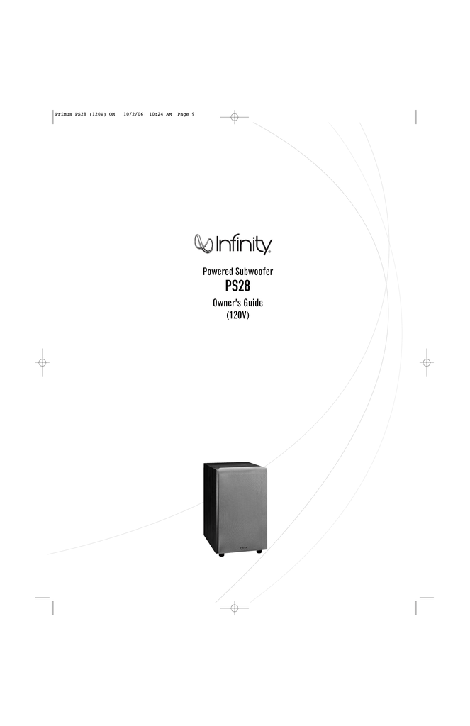 infinity ps28