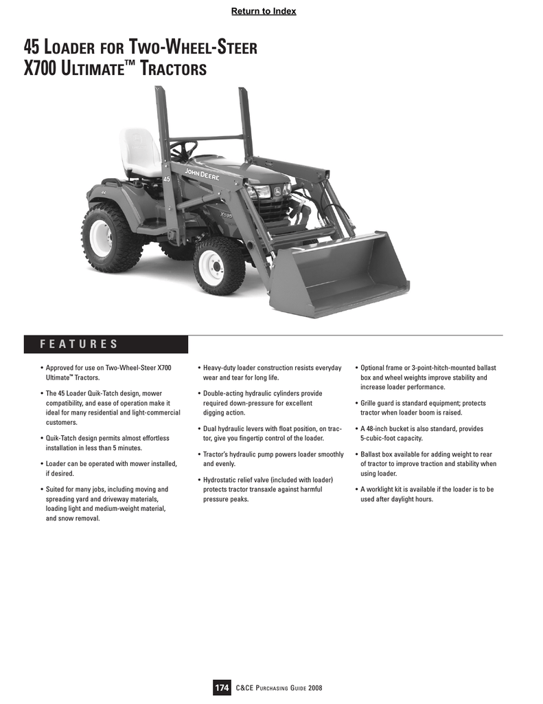 John Deere X728 Service Manual