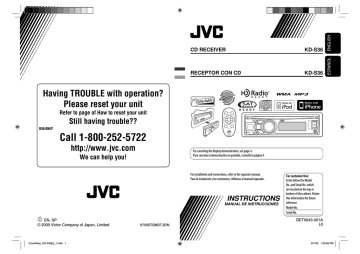 JVC GET0643-001A Instructions Manual | Manualzz