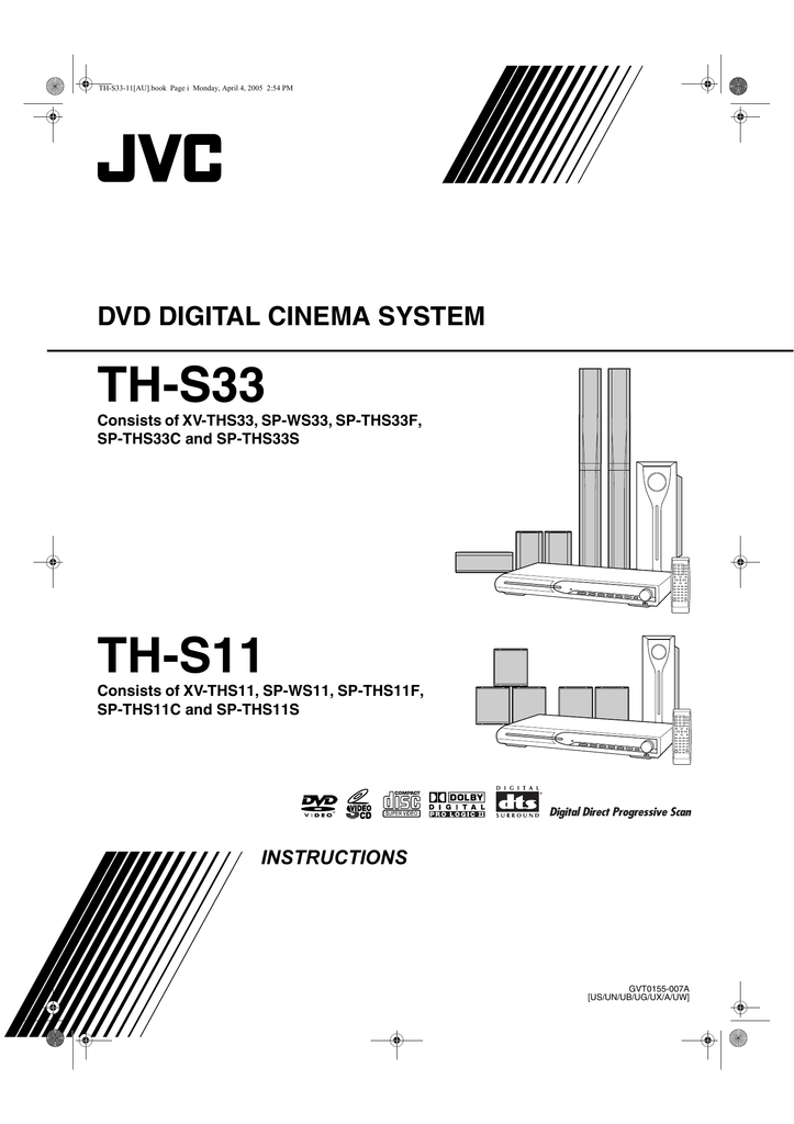 Jvc th s66 схема