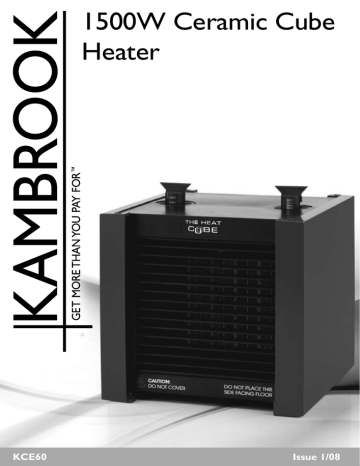 Kambrook KCE60 User's Manual | Manualzz