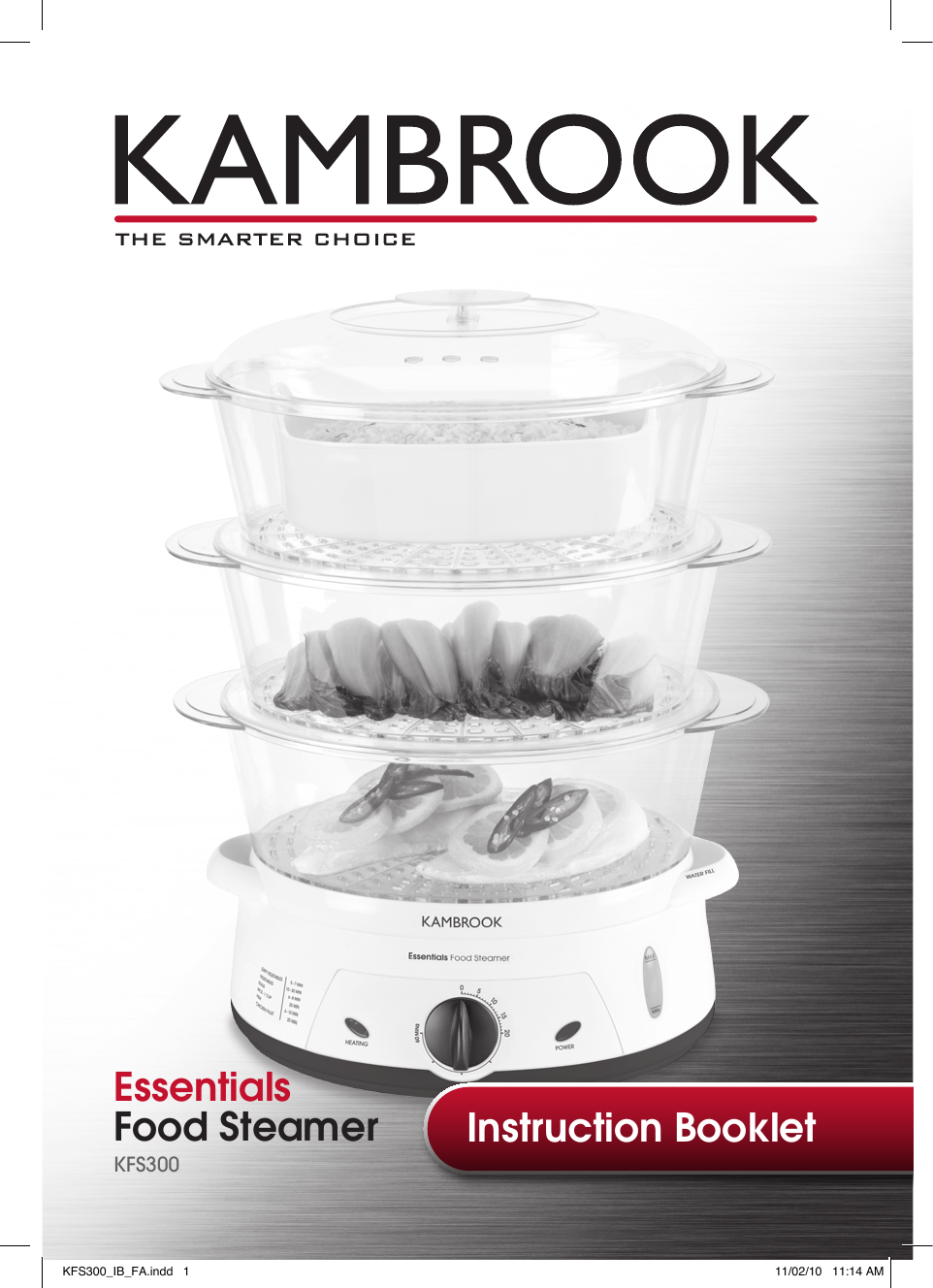 kambrook vegetable steamer