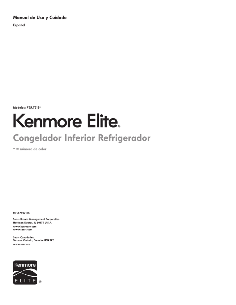 74405 kenmore elite