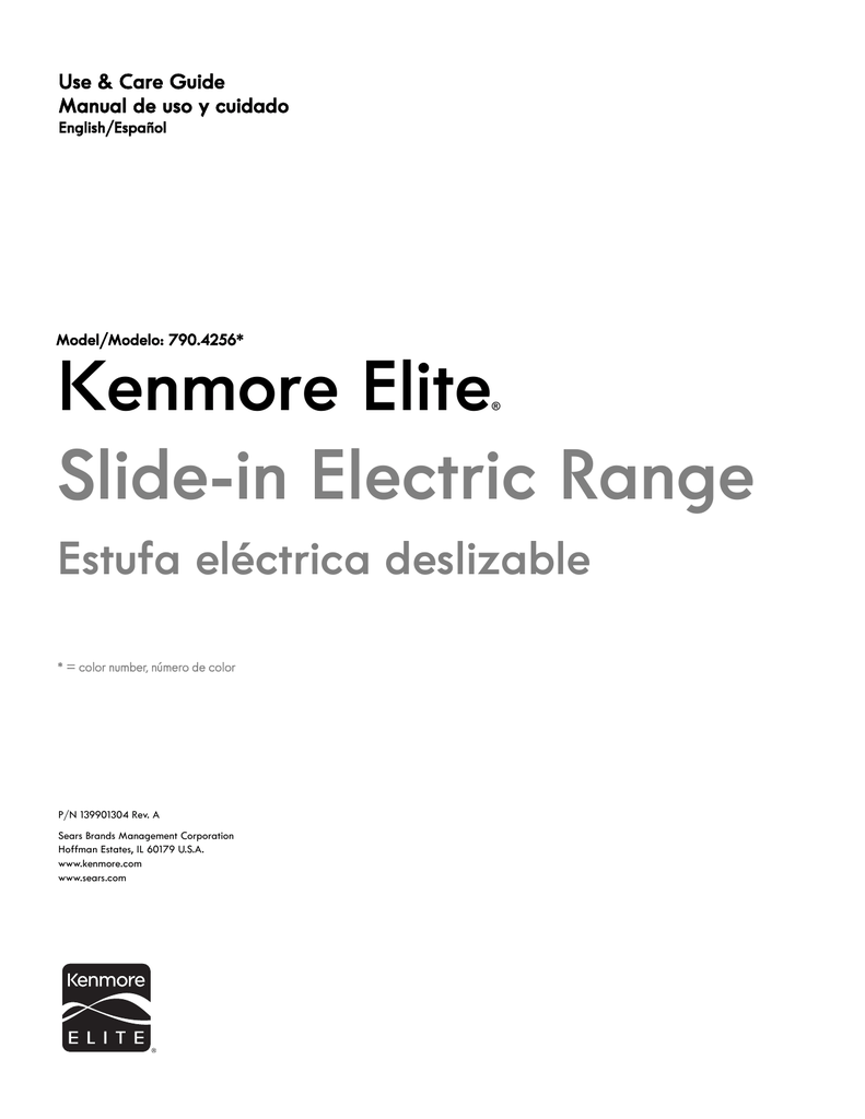 Kenmore. Estufa de gas con un doble horno Double Oven Gas Range. Manual de  Uso y Cuidado Use \u0026 Care Guide Español / English - PDF Free Download