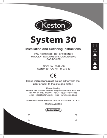 Keston System 30kw Installation Manual | Manualzz