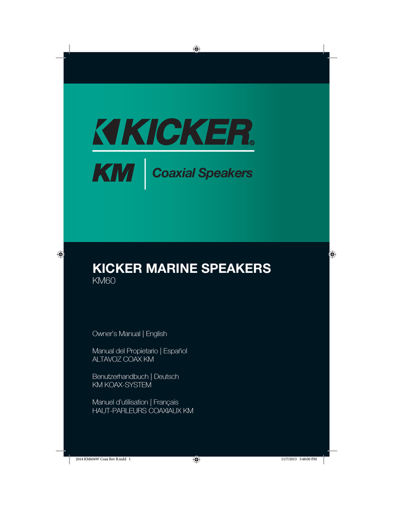 kicker km604w