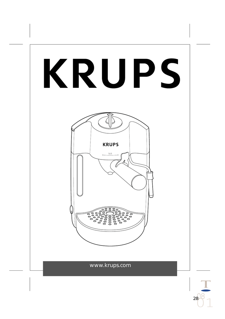 Krups FNP1 User manual | Manualzz