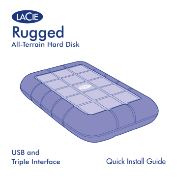 LaCie Rugged Quick Install Guide | Manualzz