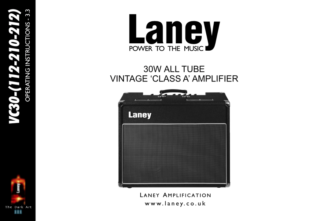 Laney vc30 amp