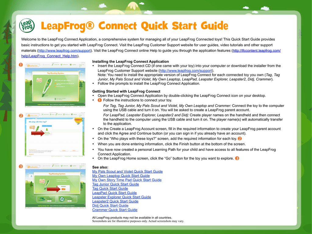 install leapfrog connect