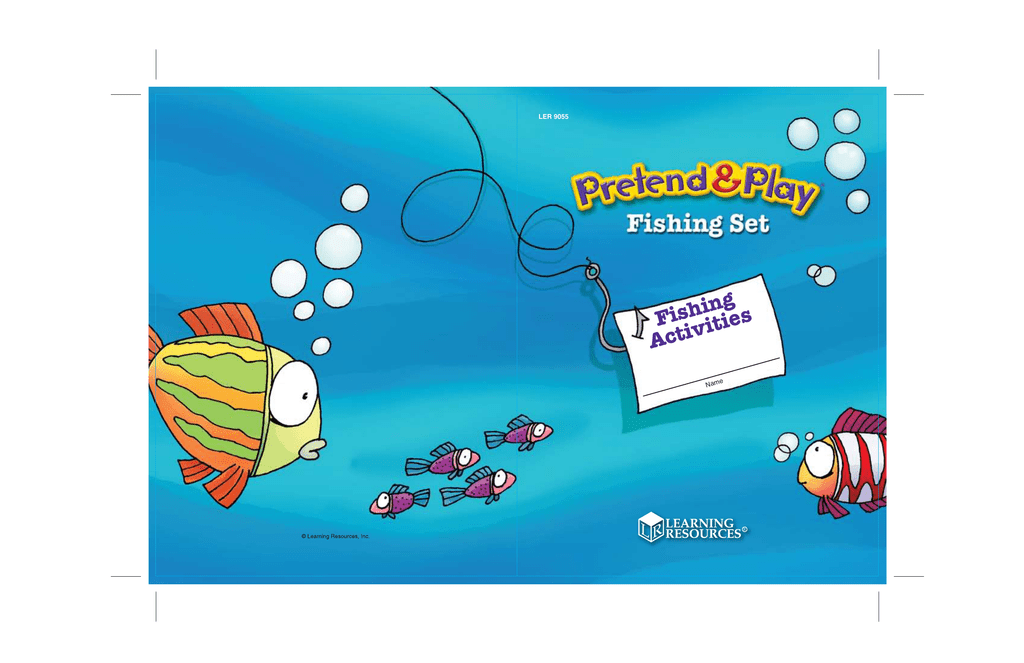 learning resources play and pretend fishing set