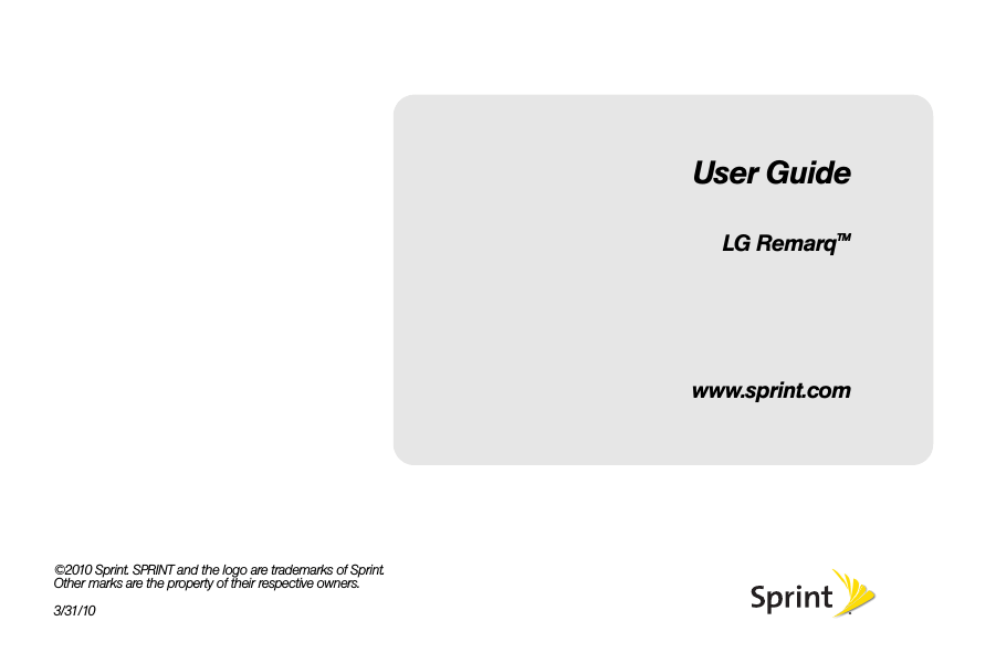 LG LN240 User manual | Manualzz